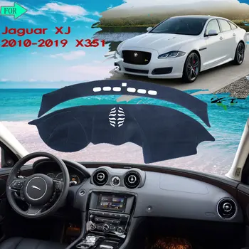 Коврик для Приборной Панели Автомобиля, Солнцезащитный Козырек, Защитный Коврик для Jaguar XJ 2010-2019 X351 2012 2013 2015, Товары для Автоаксессуаров