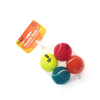Набор игрушек с отскакивающим мячом для домашних животных, маленькие безопасные мячи для собак, игрушки, товары для домашних животных