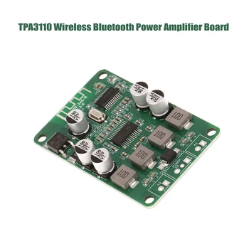 TPA3110 2X15 Вт Беспроводная Плата Усилителя мощности звука, совместимая с Bluetooth, Цифровая Стереофоническая Двухканальная