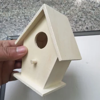1 шт. креативное деревянное птичье гнездо ручной работы Деревянный птичий домик инструмент для украшения птичьего гнезда