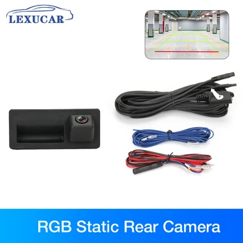 RGB Камера Заднего Вида с Переключателем Багажника Кабель длиной 6,55 Метра для VW Jetta MK5 5 MK6 VI Tiguan Passat B7 RNS510 RNS315 RCD510 Радио