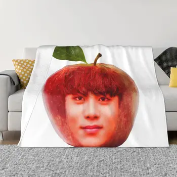 Jongho Apple-ультрамягкое одеяло из микрофлиса