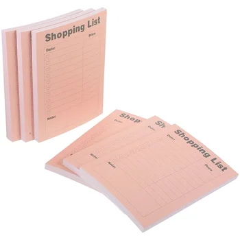 Блокнот для планирования списка покупок 6 книг Удобный планировщик списка покупок Блокнот Карманный блокнот