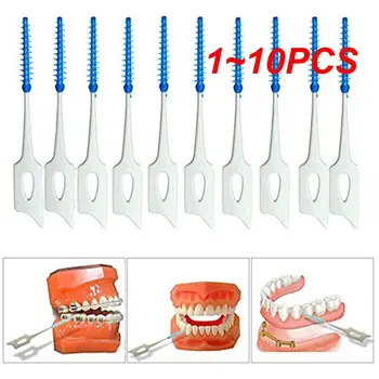1-10 шт. Зубная нить, зубочистки, палочка для чистки зубов, инструмент для ухода за полостью рта, зубная нить