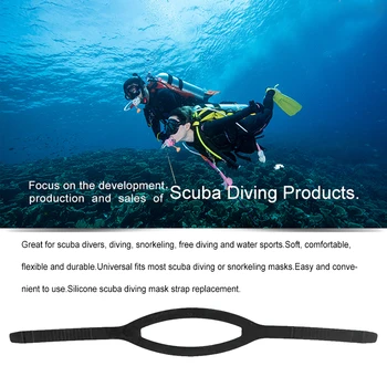 Очки для дайвинга Ремешок для подводного плавания Плавательные ремни для занятий подводным спортом