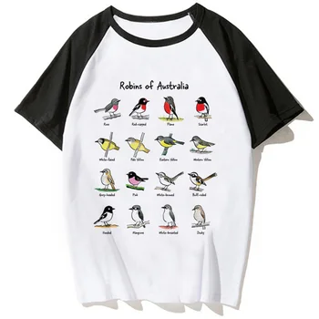 Австралия топовая женская уличная одежда с графическим рисунком, футболка для девочек, забавная графическая одежда с комиксами
