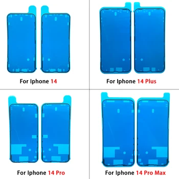 10 шт. водонепроницаемых наклеек для iPhone 14 Pro Max / iPhone 14 Plus, Клейкая лента для рамки экрана ЖК-дисплея, Клей для ремонта деталей