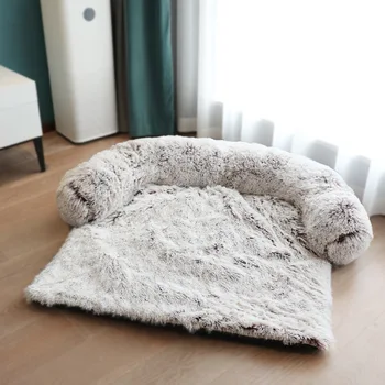 Моющийся диван для домашних животных, подстилка для собак, коврик для крупных собак, одеяло, зимняя теплая подстилка для кошек