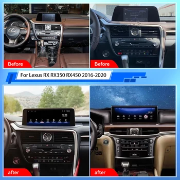 Беспроводной Carplay для Lexus RX RX350 RX450 2016-2020 Android Auto Airplay Интерфейс автоматической связи Car Play