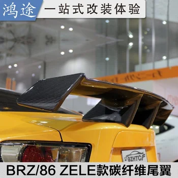 Автомобильный стайлинг Из углеродного волокна ZELE Style GT 86 BRZ Спойлер заднего крыла багажника Для Subaru BRZ Toyota 86 GT86