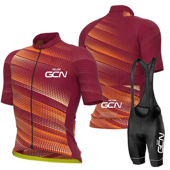 2023 Raudax GCN Велосипедная Одежда Летний Комплект Из Джерси Для Велоспорта Дорожный Велосипед С Коротким Рукавом Велосипедная Одежда Мужчины Mtb Джерси Костюм Спортивная Одежда