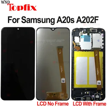 ЖК-экран для Samsung A20e LCD A202 ЖК-дисплей Для Samsung A202 A202F A202DS Сенсорный Дигитайзер ЖК-экрана В сборе