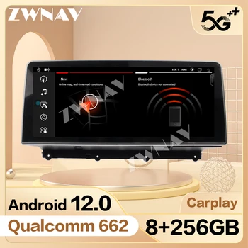 256G Carplay Android 12 Автомобильный Мультимедийный Блок Для BMW X3 BMW X4 F25 F26 2011 2012 2013 2014 2015 2016 2017 Аудио Радио GPS