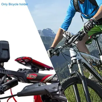 Поворотный Силиконовый Велосипедный держатель для телефона, балансировочный кронштейн для автомобильного мотоцикла, поддержка GPS для Iphone 11 10 P40