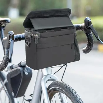 Держатель для велосипедного телефона Водонепроницаемые сумки на руль велосипеда с держателями для телефонов Многофункциональный дизайн для приключений на свежем воздухе Сумка для велосипедного инструмента