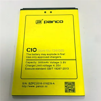 Аккумулятор мобильного телефона для Panco battery 3000 мАч Длительное время ожидания Высокая емкость для Panco C10 battery