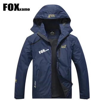 FoxXamo Новая осеннезимняя верхняя одежда Мужская Тонкая велосипедная одежда Дышащая ветрозащитная непромокаемая куртка для альпинизма