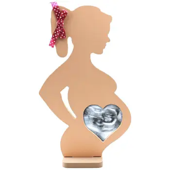 Фоторамка для беременных женщин многоцелевая нежная рамка для сонограммы мамы и ребенка для ультразвукового изображения
