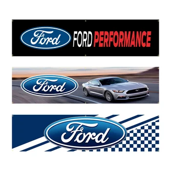 60*240 Флаг Ford Баннер для гоночного автомобиля с принтом из полиэстера для декора