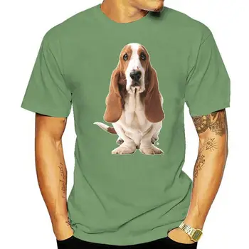 Футболки Мода 2022, футболка с собакой Бассет-Хаунд, которую я люблю, как футболку с бассет-хаундом