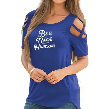 2021 Новая мода, футболка с принтом Bea Nice Humam, женская футболка, большие размеры, Tumblr, милый японский рок