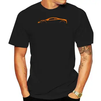 Новая мода 2022 Года, Мужские рубашки из 100% хлопка, Немецкая Классическая футболка Legend Car 570 Silhouette Для мужчин, Создайте свою собственную футболку