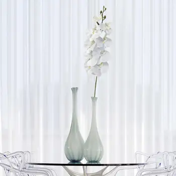 Искусственная Орхидея DIY Композиция На Стержне Центральным Элементом Элегантного Поддельного Цветка для Магазина