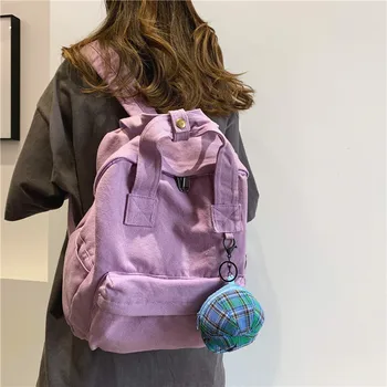 Школьная сумка для студенток колледжа, холщовая сумка, рюкзак, Корейский Ретро-рюкзак для отдыха и путешествий в стиле женского колледжа