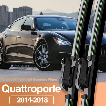 2 шт. Для Maserati Quattroporte 2014-2018 Щетки Стеклоочистителя Переднего Лобового Стекла Аксессуары Для Окон 2015 2016 2017