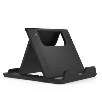для Alcatel 1B (2022) Настольный держатель, многоугловой складной рабочий стол -черный
