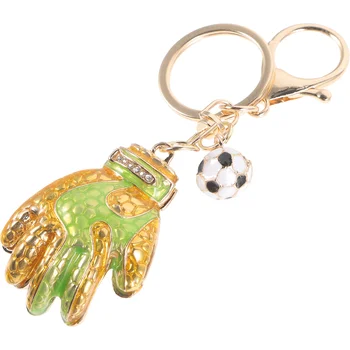 Брелок для вратаря, Футбольная перчатка, брелок для ключей, Подвеска с футбольным мячом, Брелок на спортивную тему, автомобильный брелок, рюкзак, кошелек