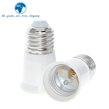 TZT E27 к удлинителю E27 База CLF светодиодная лампочка адаптер для лампы преобразователь гнезд