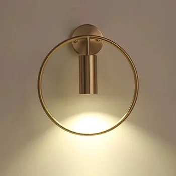 Современный светодиодный роскошный настенный светильник внутреннего освещения 5 Вт GU10 LED Лампа для чтения AC85- 265V алюминиевые прикроватные светильники для гостиничной спальни
