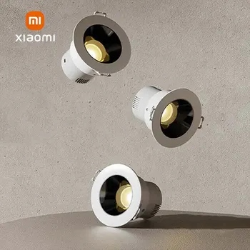 Mijia LED Spotlight Smart Bluetooth Сетчатая версия 300lm 2700-6500 K Регулируемая Цветовая температура Яркость Домашнего Декоративного светильника