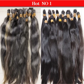 extensions cheveux наращивание необработанных девственных волос для женщин из настоящих человеческих волос объемными пучками extensiones de cabello natural humano