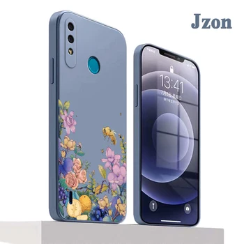 Цветочный медовый чехол для телефона Infinix Itel A56 P37 P36 S15 Vision 2S 2 1 Pro Plus Мягкий чехол