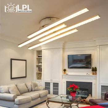 Светодиодные потолочные светильники для гостиной с теплым холодным белым светом, современная дизайнерская лампа для освещения спальни, мебель для столовой кухни