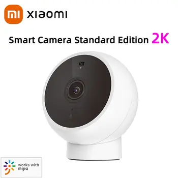 Оригинальный Xiaomi Умный Дом WiFi Камера Видеонаблюдения 2K Веб-Камера Ночного Видения Внутренний Детский Видеомонитор Работа С Mijia