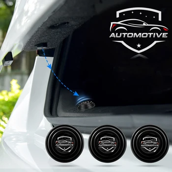Шумоизоляционная прокладка для багажника автомобиля из 4шт, Универсальная амортизирующая прокладка для двери автомобиля, для Автомотива, Противоударные утолщающие наклейки