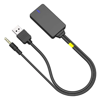 Беспроводной Адаптер Bluetooth Аудиовход Музыкальный Интерфейсный Кабель В Автомобиле AUX USB-Шнур Для B-M-W E90 E91 E92 E93