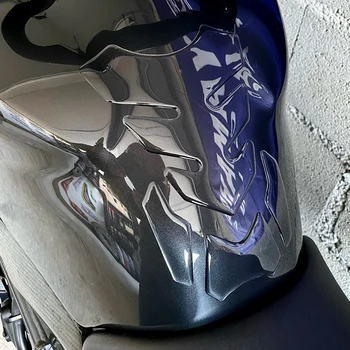 Мотоцикл Прозрачный Бак Накладка Протектор Наклейки Универсальные для Kawasaki Honda Yamaha Suzuki Triumph Aprilia Benelli Мотоцикл Наклейки