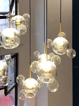 nordic led crystal промышленное освещение потолочное украшение deco maison роскошная дизайнерская винтажная лампа марокканский декор