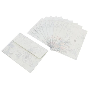 Винтажные канцелярские наборы на 40 листов с конвертами для написания писем